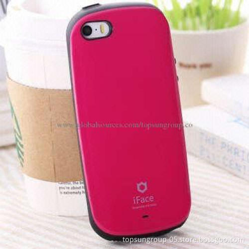 Colorful Mobile Covers for Korean iface S4/5G/9500/n7100/Note 3, PC + TPU, Unique Colors and Designs